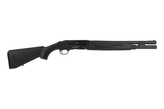 Mossberg 940 JM Pro Tactical 12 Gauge Semi Automatic Shotgun features an 18.5 inch barrel